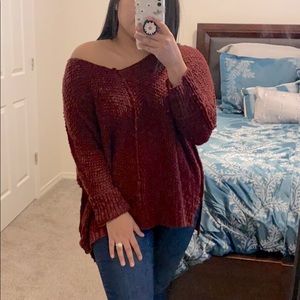 Oversized Knitted Sweater